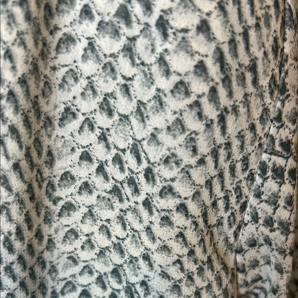 Buddy Love Grey and Cream Ruffled mini dress Size M - Picture 8 of 10